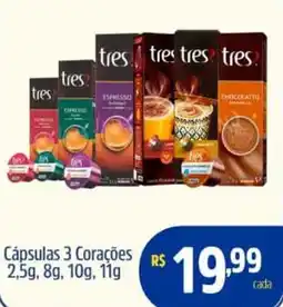 Quartetto Supermercados Cápsulas 3 Corações oferta