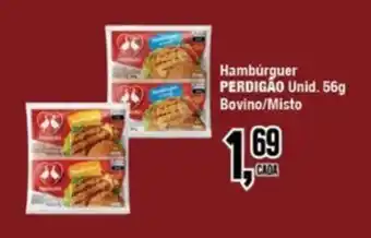 Rede Economia Hambúrguer PERDIGAO Unid.  Bovino/Misto oferta