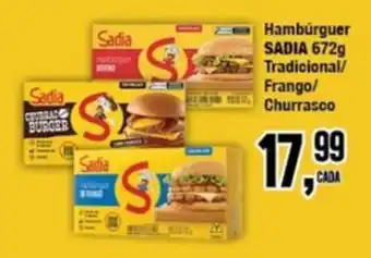 Rede Economia Hambúrguer SADIA oferta