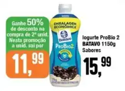 Rede Economia logurte ProBio 2 Batavo Sabores oferta