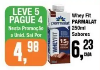 Rede Economia Whey Fit PARMALAT  Sabores oferta