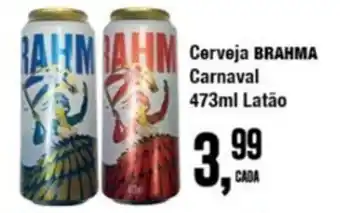 Rede Economia Cerveja BRAHMA Carnaval oferta