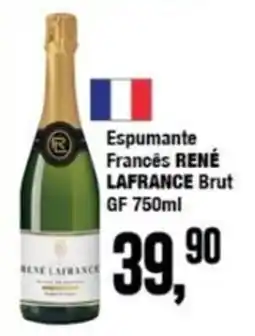 Rede Economia Espumante Francês RENÉ LAFRANCE Brut GF oferta