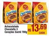 Max Atacadista 3 corações - achocolatado chocolatto oferta