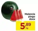 Carrefour Pingo doce - melancia oferta