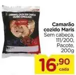 Carrefour Maris - camarão cozido oferta