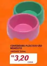 Assaí Atacadista Comedouro plastico oferta