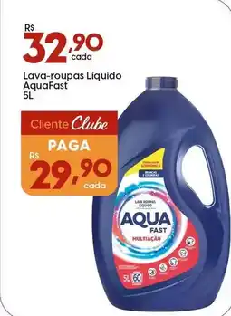 Supper Rissul Aquafast - lava roupas líquido oferta