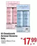 Fort Atacadista Giovanna baby - kit desodorante aerossol oferta