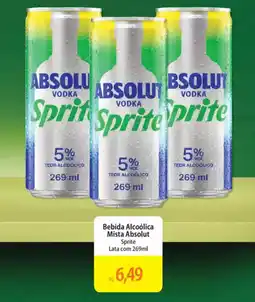 Atacadão Bebida Alcoólica Mista Absolut oferta