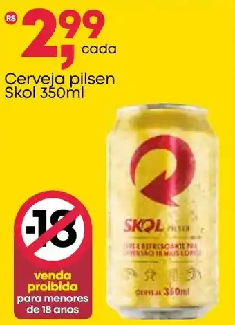 Frangolândia Cerveja pilsen Skol oferta