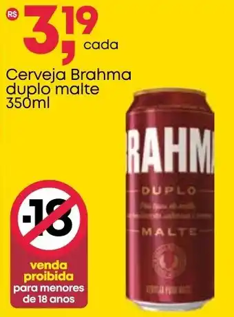 Frangolândia Cerveja Brahma duplo malte oferta