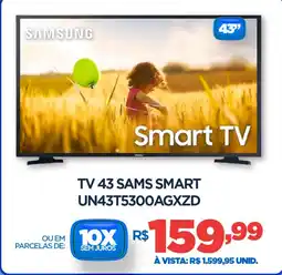 DB Supermercados Tv 43 sams smart UN43T5300AGXZD oferta