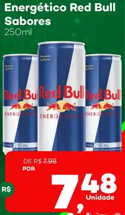 Mart Minas Energético Red Bull sabores oferta