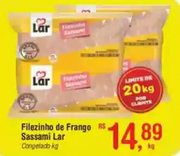 Fort Atacadista Filezinho de Frango Sassami Lar Congelado oferta