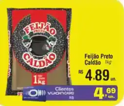 Fort Atacadista Feijão Preto Caldão oferta