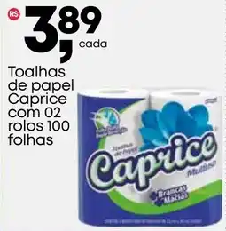 Frangolândia Toalhas de papel Caprice oferta