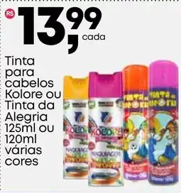 Frangolândia Tinta para cabelos Kolore ou Tinta da Alegria oferta