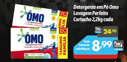 Supermercados Big Compra Detergente em Pó Omo Lavagem Perfeita Cartucho  cada oferta