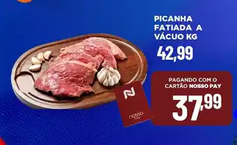 Apoio Mineiro Picanha fatiada a vácuo oferta