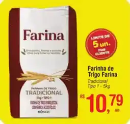 Fort Atacadista Farinha de Trigo Farina Tradicional Tipo 1 oferta