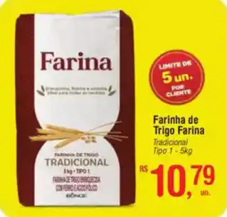 Fort Atacadista Farinha de Trigo Farina Tradicional Tipo 1 oferta