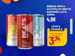 Apoio Mineiro Bebida mista alcoólica beats sabores lata oferta