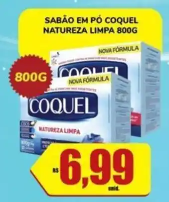 Costa Atacadão Sabão em pó coquel natureza limpa oferta