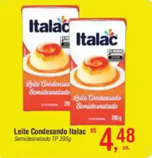 Fort Atacadista Leite Condesando Italac  Semidesnatado TP oferta