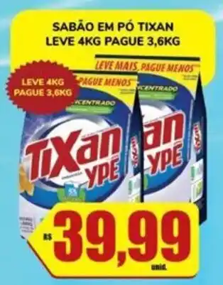 Costa Atacadão Sabão em pó tixan oferta