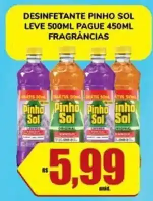 Costa Atacadão Desinfetante pinho sol oferta