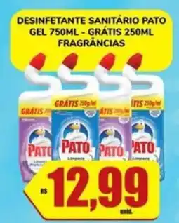 Costa Atacadão Desinfetante sanitário pato gel oferta