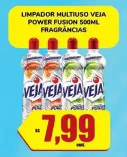 Costa Atacadão Limpador multiuso veja power fusion  fragrâncias oferta