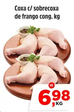 Sj Supermercados Coxa c/ sobrecoxa de frango cong. oferta