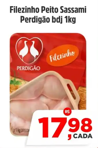 Sj Supermercados Filezinho Peito Sassami Perdigão bdj oferta