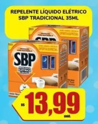 Costa Atacadão Repelente líquido elétrico sbp tradicional oferta