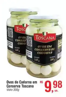 Fort Atacadista Ovos de Codorna em Conserva Toscana Vidro oferta