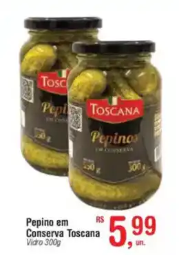 Fort Atacadista Pepino em Conserva Toscana Vidro oferta