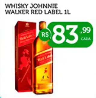 CenterBox Whisky johnnie walker red label oferta