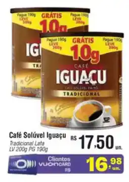 Fort Atacadista Café Solúvel Iguaçu oferta