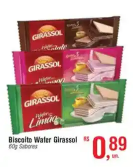 Fort Atacadista Biscoito Wafer Girassol Sabores oferta