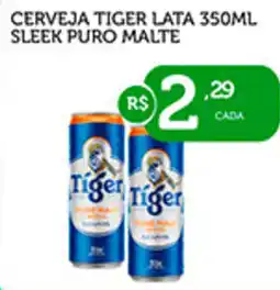 CenterBox Cerveja tiger lata sleek puro malte oferta