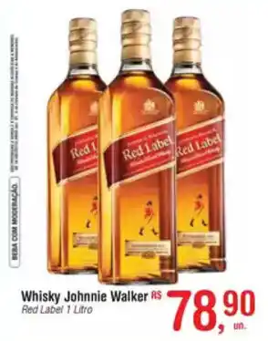 Fort Atacadista Whisky Johnnie Walker Red Label oferta