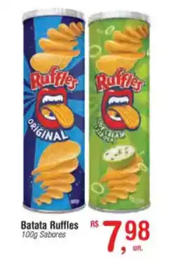 Fort Atacadista Batata Ruffles Sabores oferta