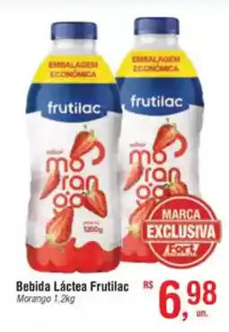 Fort Atacadista Bebida Láctea Frutilac  Morango oferta