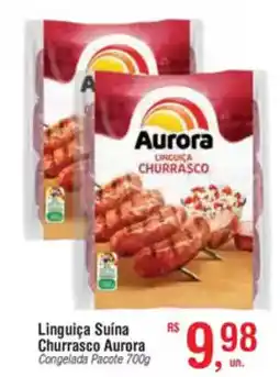 Fort Atacadista Linguiça Suína Churrasco Aurora Congelada Pacote oferta