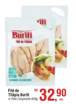 Fort Atacadista Filé de Tilápia Buriti s/Pele Congelado oferta