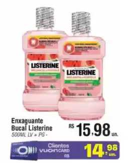 Fort Atacadista Enxaguante Bucal Listerine oferta
