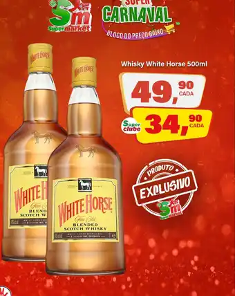 Rede Supermarket Whisky White Horse oferta