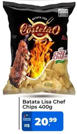 Tonin Superatacado Batata Lisa Chef Chips oferta